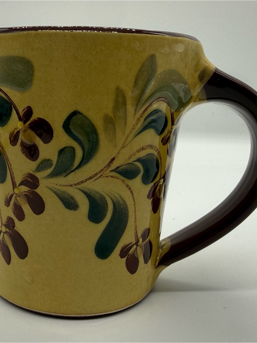Vintage Terracotta signed Beautiful Coffee Mug.